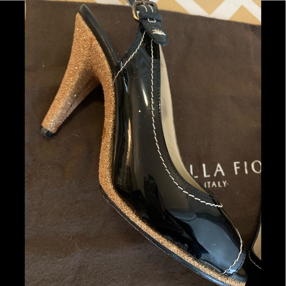 ✨ Patent Leather w Gold Glitter ✨ Bottoms - Picture 11 of 16